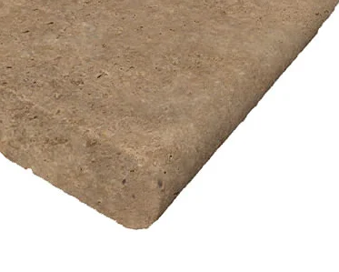 16x24 Noce Travertine Double Bullnose Edge Pool Coping (5CM - 2” Thickness)