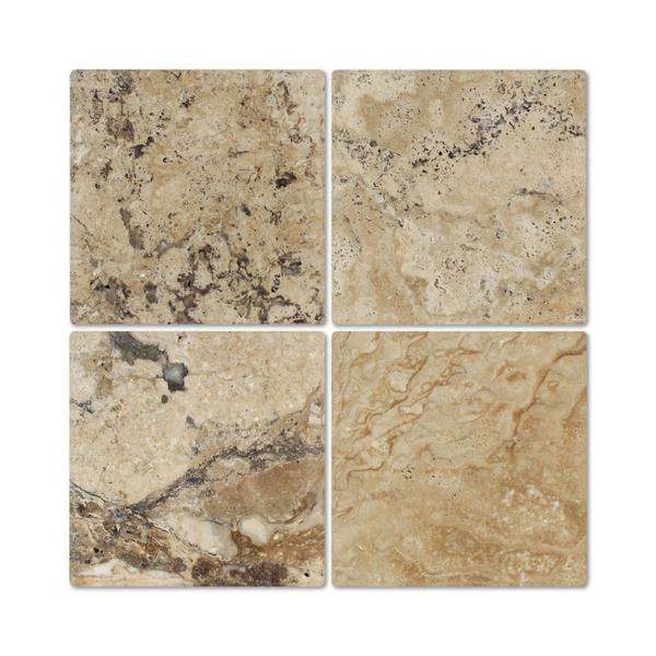 12 x 12 Tumbled Philadelphia Travertine Tile