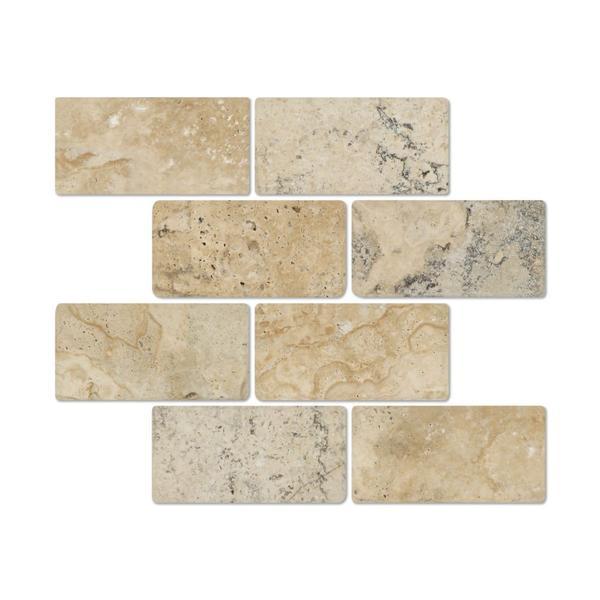 3 x 6 Tumbled Philadelphia Travertine Tile