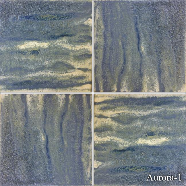 Aurora 6 x 6 Pool Tile Series